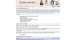 Desktop Screenshot of knihanavstev.cz